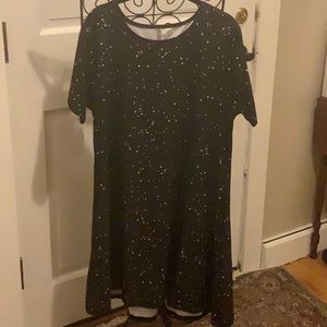 Charlie’s Project swing dress, pockets, leggings material, medium, so comfy!